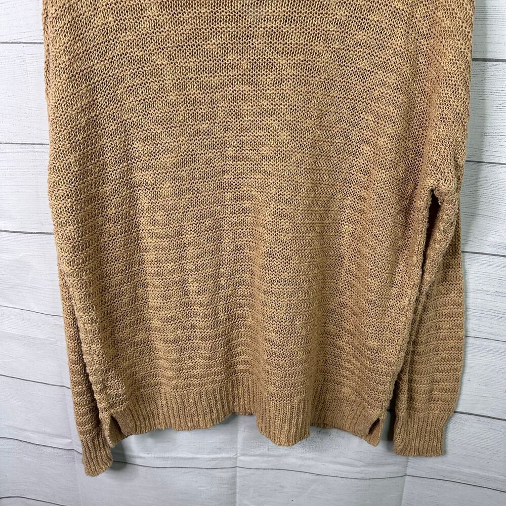 Lauren Ralph Lauren Women XL Vintage Linen Open Knit Sweater Beachy Boho - Picture 6 of 8